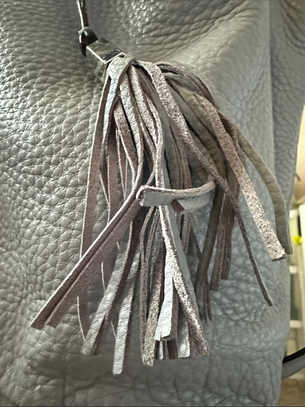Lavender Drawstring Bucket Bag - Picture 9 of 11